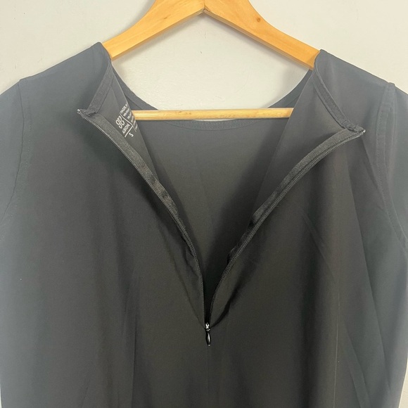 Albion BLACK JUMPSUIT size small missing drawstring - Picture 10 of 10